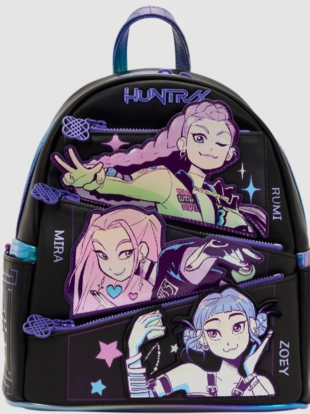 Kpop Demon Hunter Lougefly Backpack And Wallet